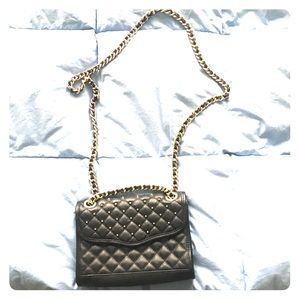 Rebecca Minkoff Black quilted AFFAIR crossbody